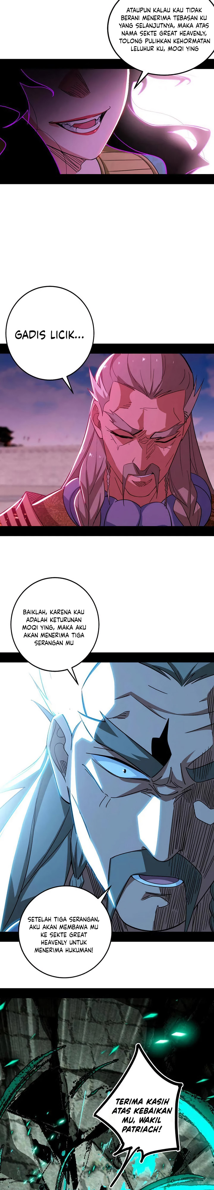 I’m An Evil God Chapter 471 Bahasa Indonesia
